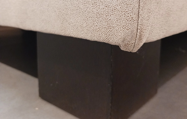 CB Zigzag boxspring vlak: Boston bisque - Afbeelding 4