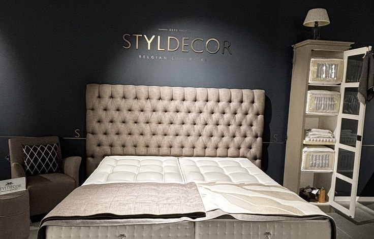 Vooraanzicht van de Styldecor Style box 25 duo met twee losse ligvlakken