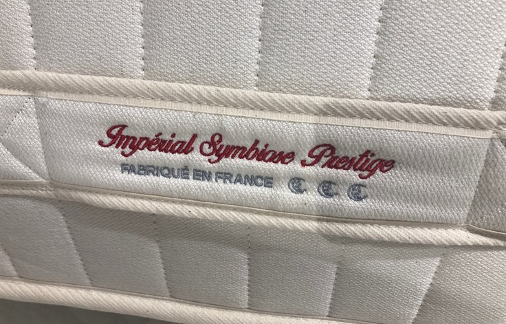 Label Tréca Impérial Symbiose Prestige matras - outlet Cornelis Bedding Belsele